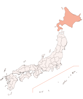 全国の中の北海道