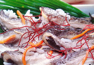 秋田の冬の代表魚、はたはた [ ハタハタずし ]